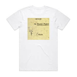 RJD2 In Rare Form Unreleased Instrumentals Album Cover T-Shirt White RJD2 In Rare Form Unreleased Instrumentals Album Cover T-Shirt White