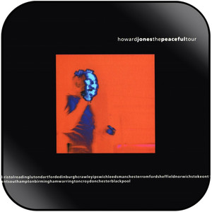 Howard Jones The Peaceful Tour-1 Album Cover Sticker