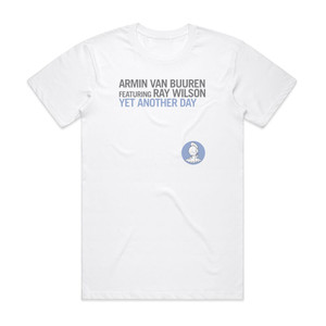 Ray Wilson Yet Another Day Album Cover T-Shirt White Ray Wilson Yet Another Day Album Cover T-Shirt White