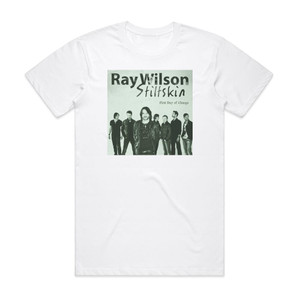Ray Wilson First Day Of Change Album Cover T-Shirt White Ray Wilson First Day Of Change Album Cover T-Shirt White