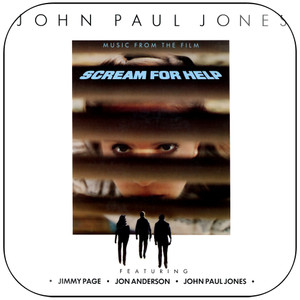 John Paul Jones Scream For Help Album Cover Sticker John Paul Jones Scream For Help Album Cover Sticker