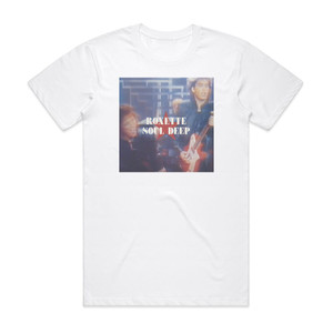 Roxette Soul Deep Album Cover T-Shirt White Roxette Soul Deep Album Cover T-Shirt White