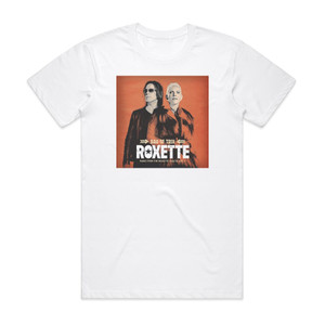 Roxette Bag Of Trix Music From The Roxette Vaults Vol 1 Album Cover T-Shirt White Roxette Bag Of Trix Music From The Roxette Vaults Vol 1 Album Cover T-Shirt White