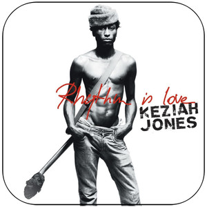 Keziah Jones Rhythm Is Love Album Cover Sticker Keziah Jones Rhythm Is Love Album Cover Sticker