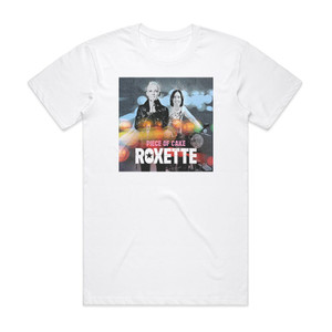 Roxette Piece Of Cake Album Cover T-Shirt White