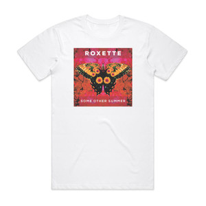 Roxette Some Other Summer Album Cover T-Shirt White Roxette Some Other Summer Album Cover T-Shirt White
