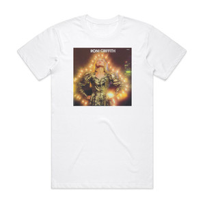 Roni Griffith Roni Griffith Album Cover T-Shirt White Roni Griffith Roni Griffith Album Cover T-Shirt White