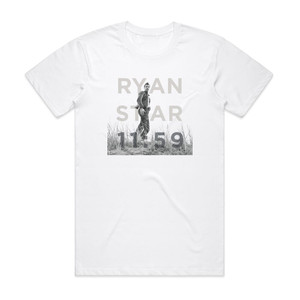 Ryan Star 1159 Album Cover T-Shirt White Ryan Star 1159 Album Cover T-Shirt White