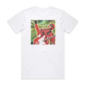 Racer X Superheroes Album Cover T-Shirt White Racer X Superheroes Album Cover T-Shirt White