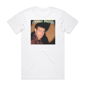 Ryan Paris Ryan Paris Album Cover T-Shirt White Ryan Paris Ryan Paris Album Cover T-Shirt White