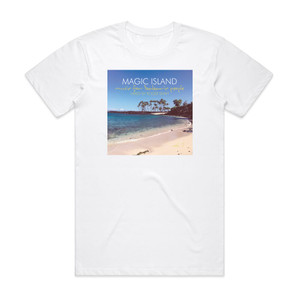 Roger Shah Magic Island Music For Balearic People Vol 7 Album Cover T-Shirt White