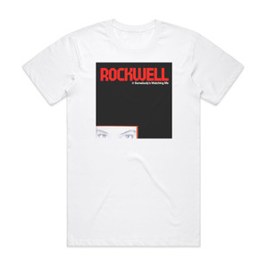 Rockwell Somebodys Watching Me Album Cover T-Shirt White