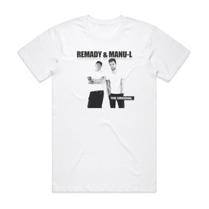 Remady The Original Album Cover T-Shirt White