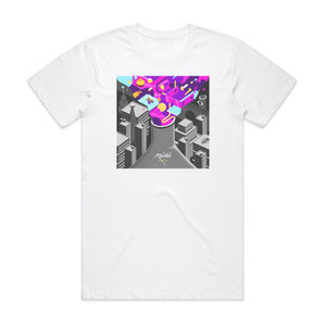 Robotaki Science Album Cover T-Shirt White