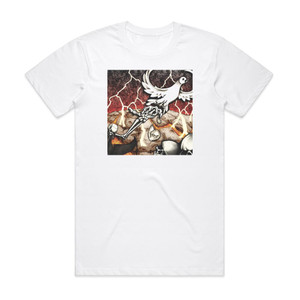 Running Death The Call Of Extinction Album Cover T-Shirt White Running Death The Call Of Extinction Album Cover T-Shirt White
