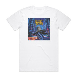 Running Death Overdrive Album Cover T-Shirt White