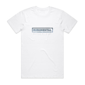 Rudimental Waiting All Night Album Cover T-Shirt White Rudimental Waiting All Night Album Cover T-Shirt White