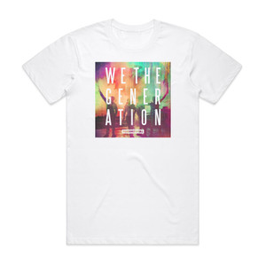 Rudimental We The Generation Album Cover T-Shirt White Rudimental We The Generation Album Cover T-Shirt White