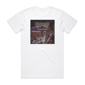 Revel In Flesh Deathevokation Album Cover T-Shirt White Revel In Flesh Deathevokation Album Cover T-Shirt White