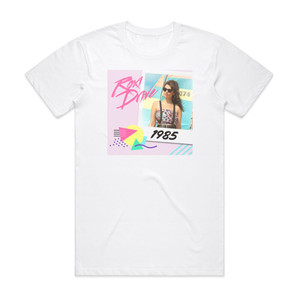Roxi Drive 1985 Album Cover T-Shirt White Roxi Drive 1985 Album Cover T-Shirt White