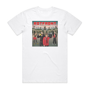 RotFront 17 Deutsche Tnze Album Cover T-Shirt White