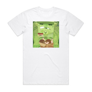 Red Vox Trolls And Goblins Album Cover T-Shirt White Red Vox Trolls And Goblins Album Cover T-Shirt White