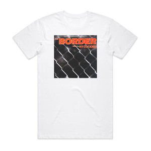 Ry Cooder The Border Album Cover T-Shirt White