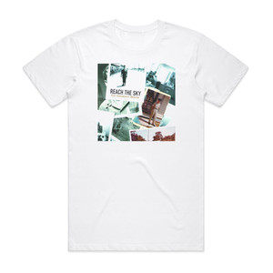 Reach the Sky The Transient Hearts Album Cover T-Shirt White Reach the Sky The Transient Hearts Album Cover T-Shirt White