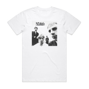 Republika 82 85 Album Cover T-Shirt White Republika 82 85 Album Cover T-Shirt White