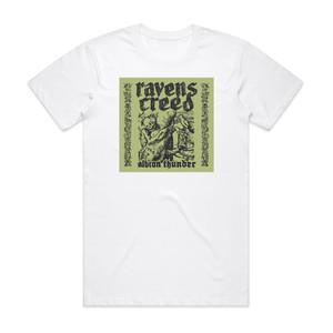 Ravens Creed Albion Thunder Album Cover T-Shirt White Ravens Creed Albion Thunder Album Cover T-Shirt White