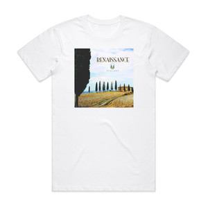 Renaissance Tuscany Album Cover T-Shirt White Renaissance Tuscany Album Cover T-Shirt White