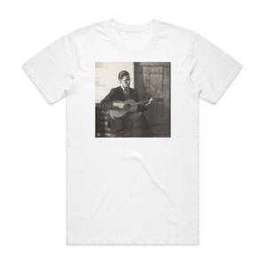 Robert Forster Danger In The Past Album Cover T-Shirt White Robert Forster Danger In The Past Album Cover T-Shirt White