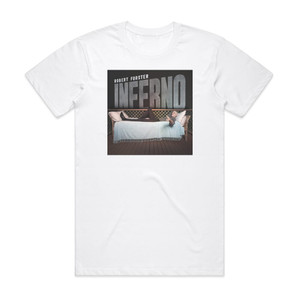 Robert Forster Inferno Album Cover T-Shirt White Robert Forster Inferno Album Cover T-Shirt White