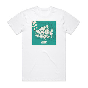 Roam Smile Wide Album Cover T-Shirt White Roam Smile Wide Album Cover T-Shirt White