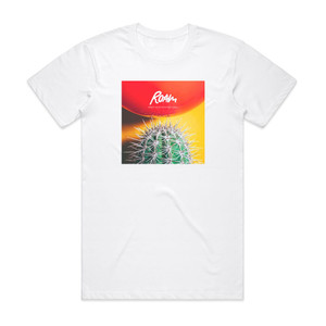 Roam Great Heights Nosedives Album Cover T-Shirt White Roam Great Heights Nosedives Album Cover T-Shirt White