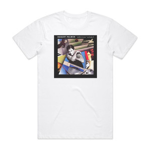 Robert Palmer Addictions Volume 1 Album Cover T-Shirt White Robert Palmer Addictions Volume 1 Album Cover T-Shirt White
