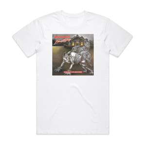 Russ Ballard Barnet Dogs Album Cover T-Shirt White Russ Ballard Barnet Dogs Album Cover T-Shirt White