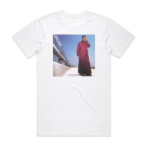 Richie Havens Dreaming As One The A M Years Album Cover T-Shirt White Richie Havens Dreaming As One The A M Years Album Cover T-Shirt White