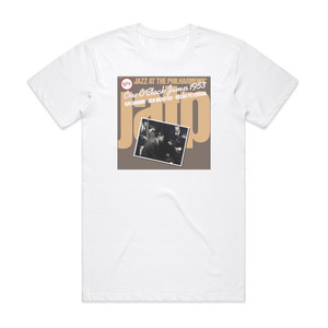 Ray Brown One Oclock Jump 1953 Album Cover T-Shirt White Ray Brown One Oclock Jump 1953 Album Cover T-Shirt White