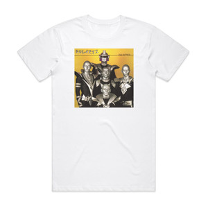 Rockets Galactica Album Cover T-Shirt White Rockets Galactica Album Cover T-Shirt White