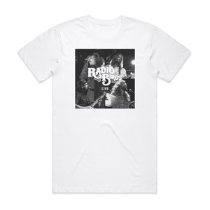 Radio Birds Live Album Cover T-Shirt White Radio Birds Live Album Cover T-Shirt White
