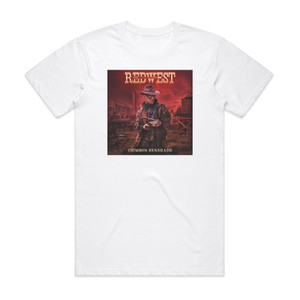 Redwest Crimson Renegade Album Cover T-Shirt White Redwest Crimson Renegade Album Cover T-Shirt White