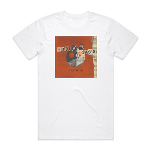 Radio Days Cest La Vie Album Cover T-Shirt White Radio Days Cest La Vie Album Cover T-Shirt White