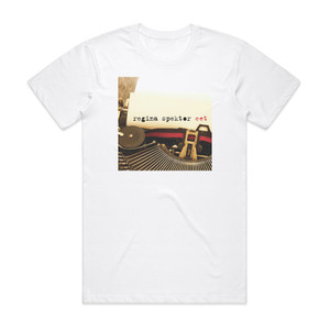 Regina Spektor Eet Album Cover T-Shirt White Regina Spektor Eet Album Cover T-Shirt White