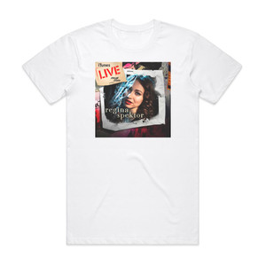 Regina Spektor Itunes Live From Soho Album Cover T-Shirt White
