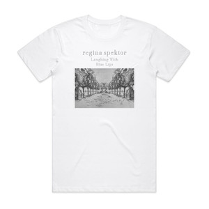 Regina Spektor Laughing With Ep Album Cover T-Shirt White