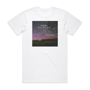 Rudolf Heimann Polychronos Album Cover T-Shirt White