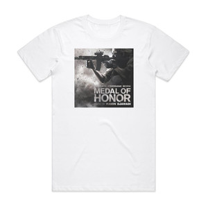 Ramin Djawadi Medal Of Honor 1 Album Cover T-Shirt White Ramin Djawadi Medal Of Honor 1 Album Cover T-Shirt White