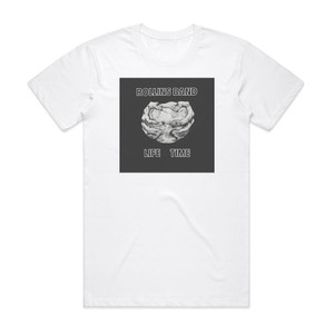 Rollins Band Life Time Album Cover T-Shirt White Rollins Band Life Time Album Cover T-Shirt White