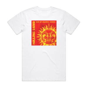 Rollins Band End Of Silence Demos Album Cover T-Shirt White Rollins Band End Of Silence Demos Album Cover T-Shirt White